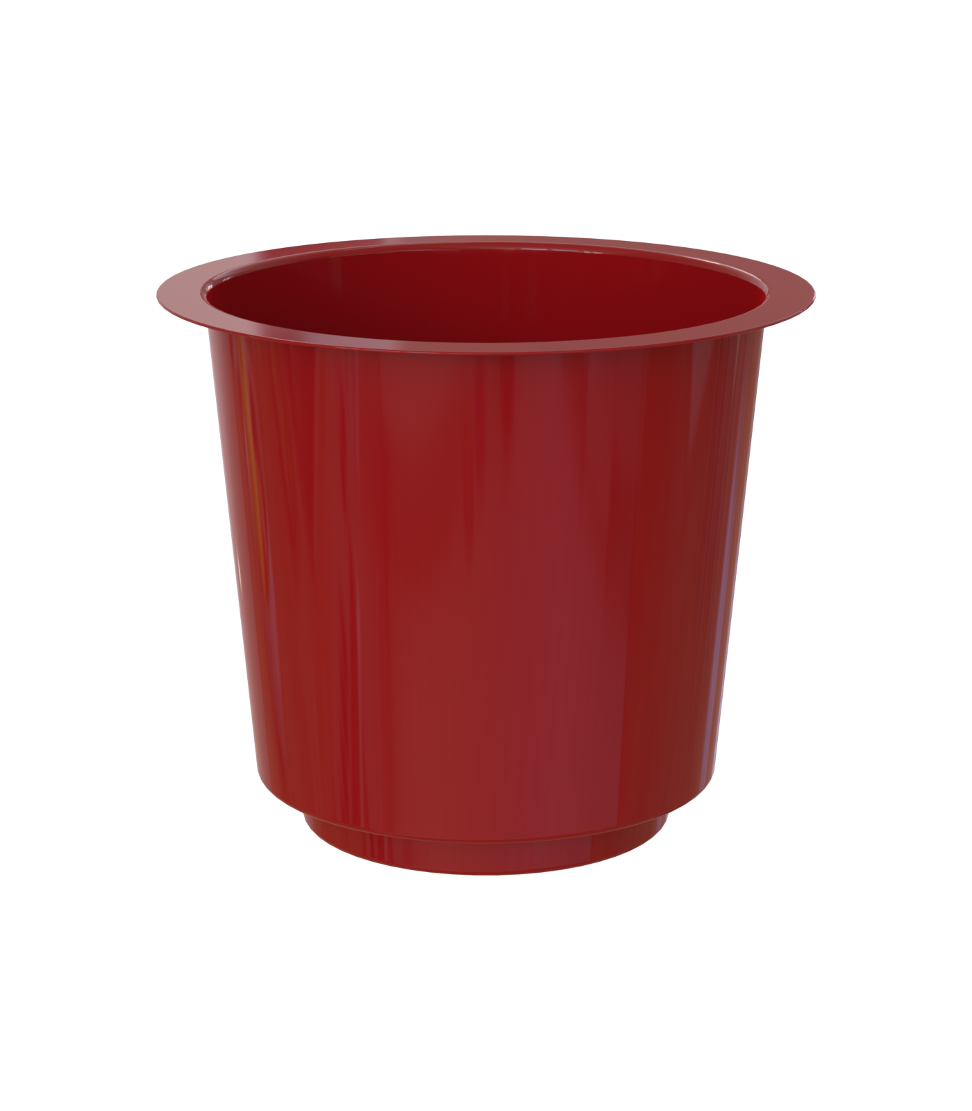 plastic-pot-recyclable-insert-glossy-red